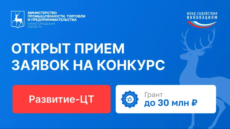 До 30 млн рублей могут получить нижегородские компании на развитие разработок в сфере цифровых технологий